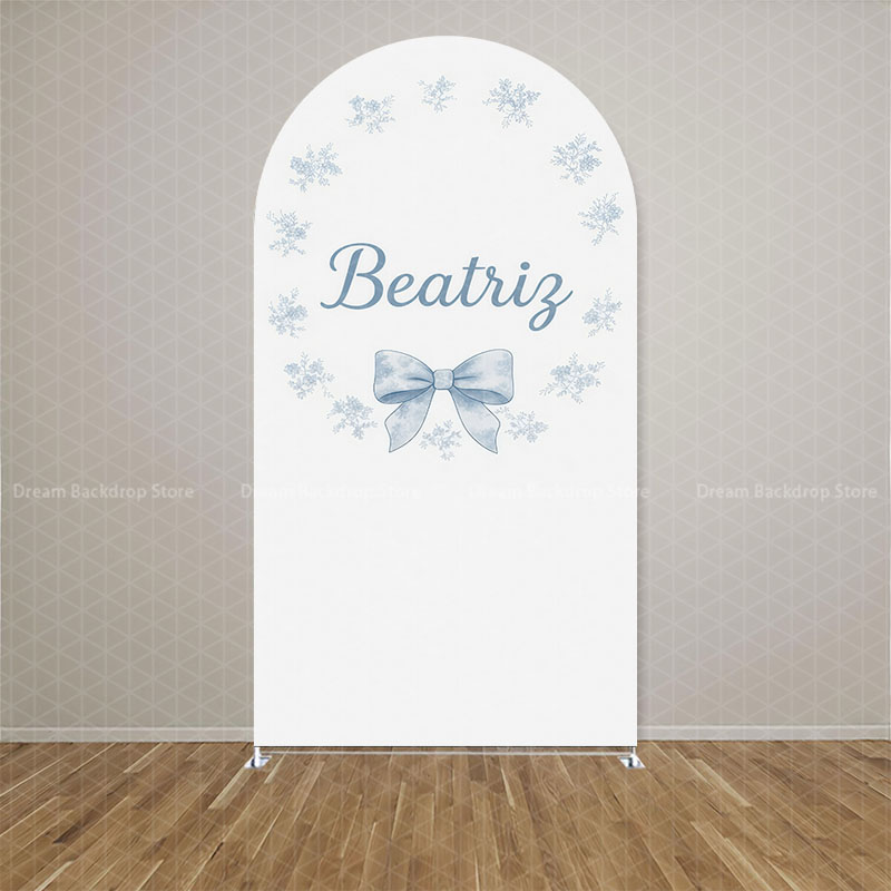 Custom Name Light Blue Bow Flo - огляд і ціна Photography Lighting Name