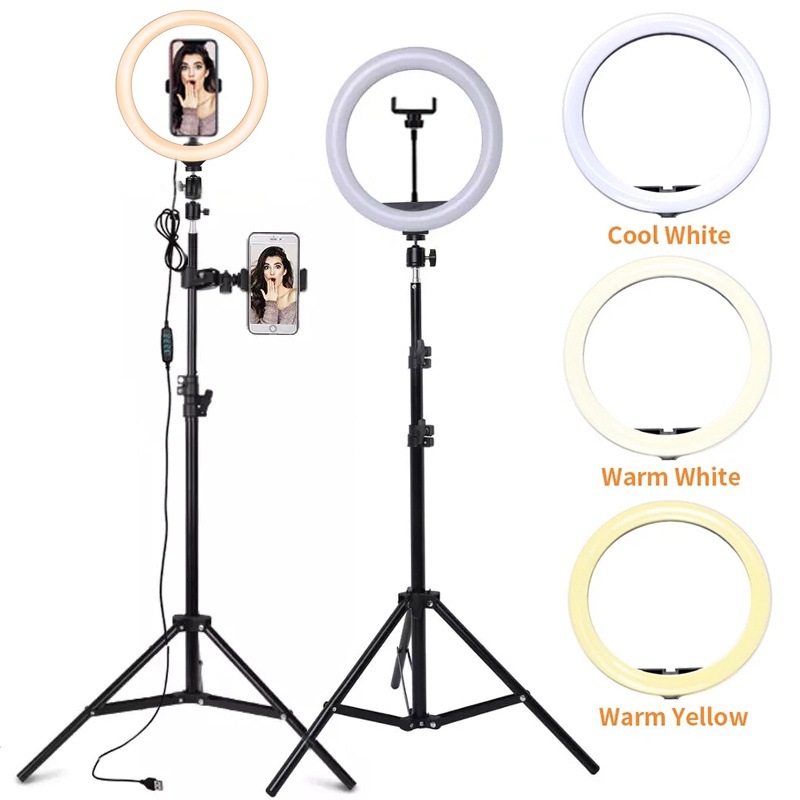 6/10/12 Inch LED Selfie Ring L - огляд і ціна Photography Lighting Tool