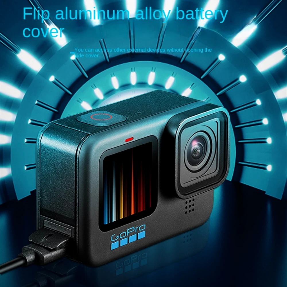 Flip Battery Cover for GoPro H - огляд і ціна Gopro Action Camera Hero 11 Black