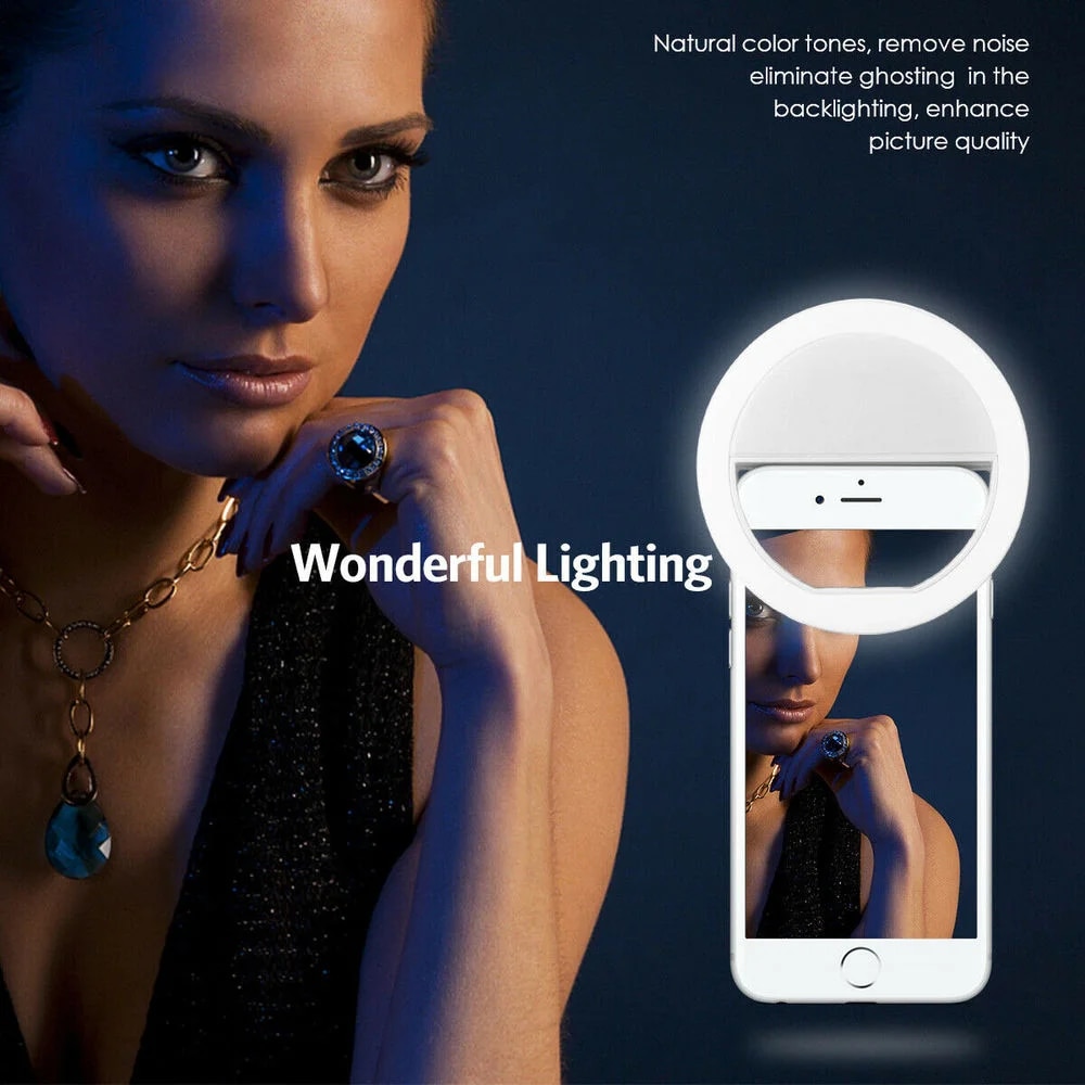 1pc USB Charge Cable LED Selfi - огляд і ціна Photography Lighting Tool