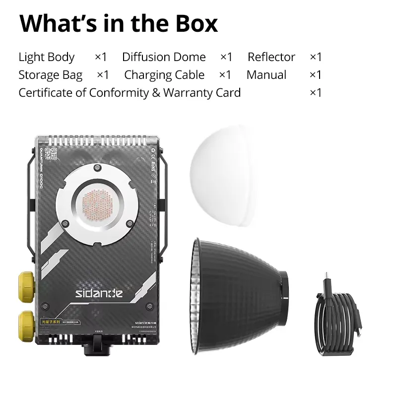 Brand For Sidande Q100C Q100Li - огляд і ціна Photography Lighting Portable