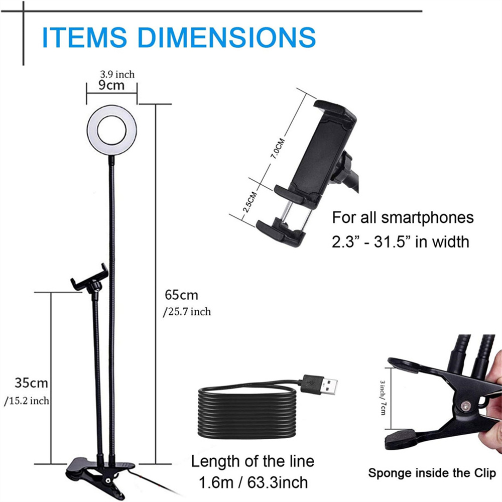 Universal Flexible Mobile Phon - огляд і ціна Photography Lighting Tool