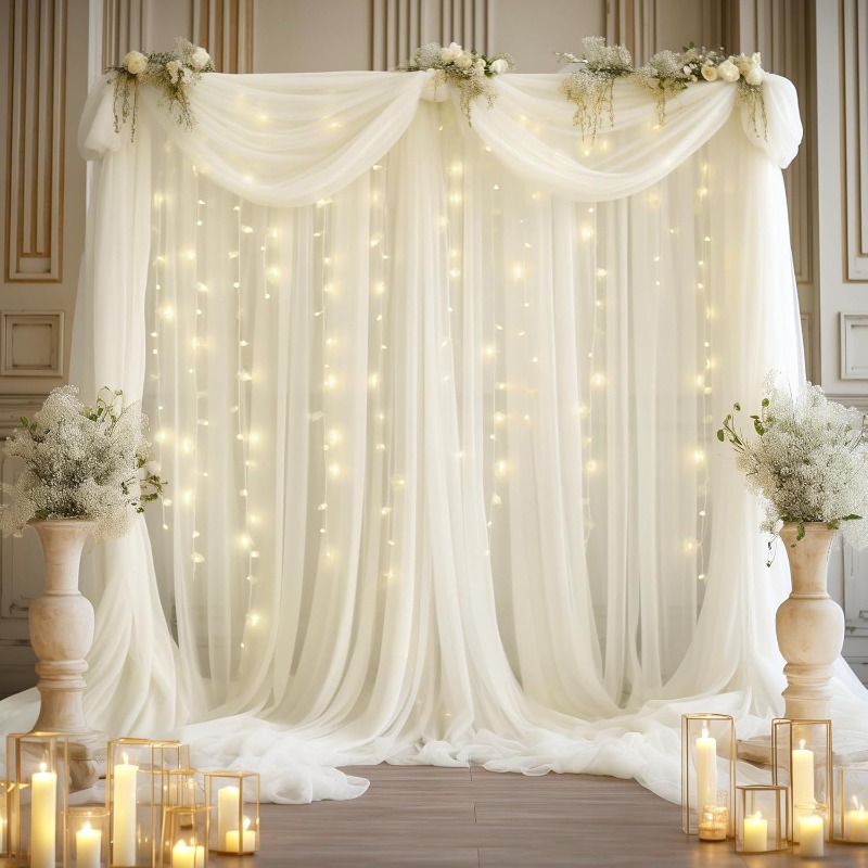 3x3m Tulle Backdrop Curtains,  - огляд і ціна Photography Lighting Options