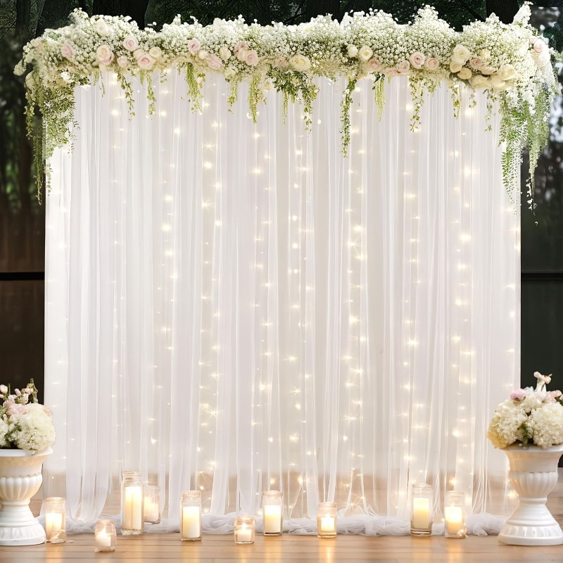 LED Tulle Backdrop Curtains, O - огляд і ціна Photography Lighting Options