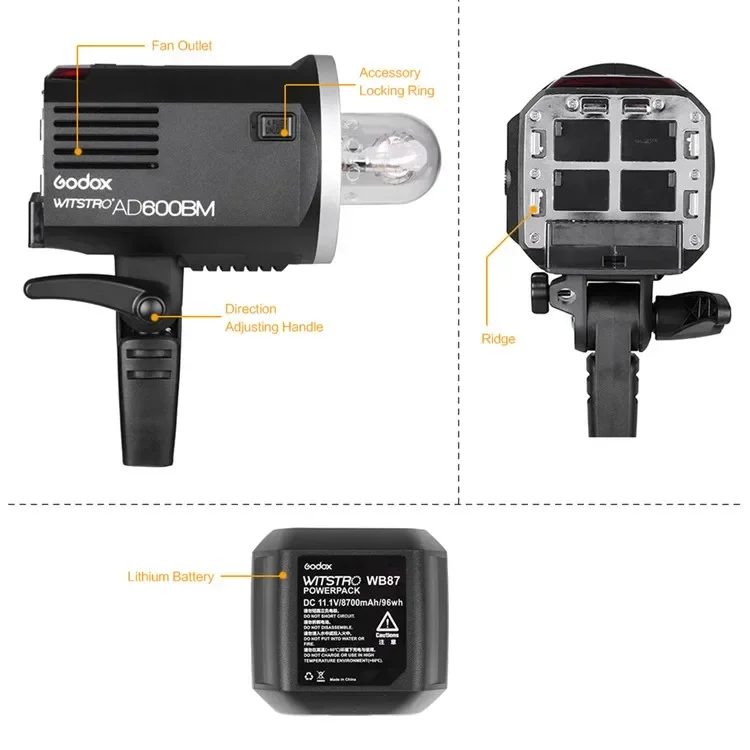 2026 Premium  AD600BM 600W Stu - огляд і ціна Photography Lighting Portable