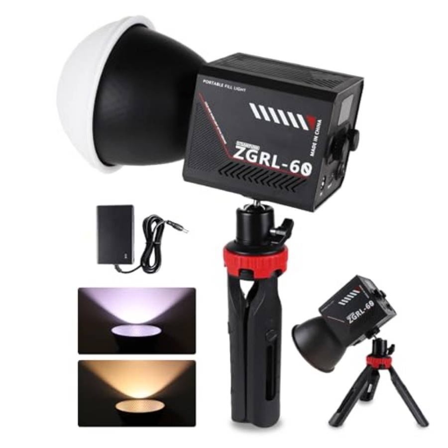 60W COB LED Video Light Handhe - огляд і ціна Photography Lighting Portable