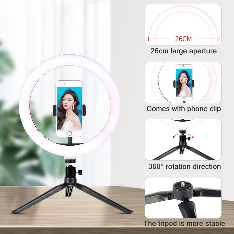 26cm 10 inch Led Ring Selfie L - огляд і ціна Photography Lighting Tool