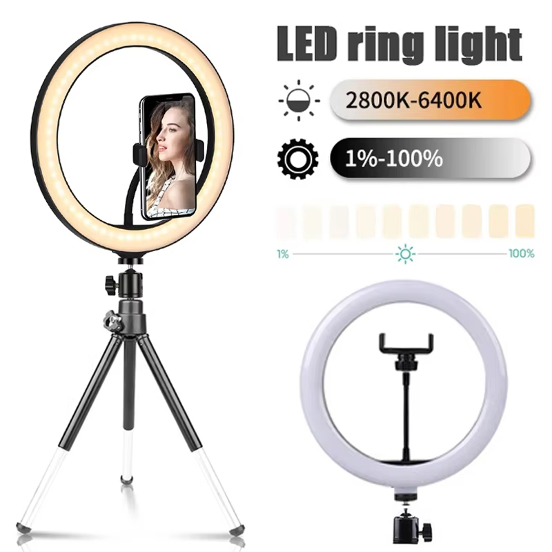 10 inch Selfie Ring Light Phot - огляд і ціна Photography Lighting Tool