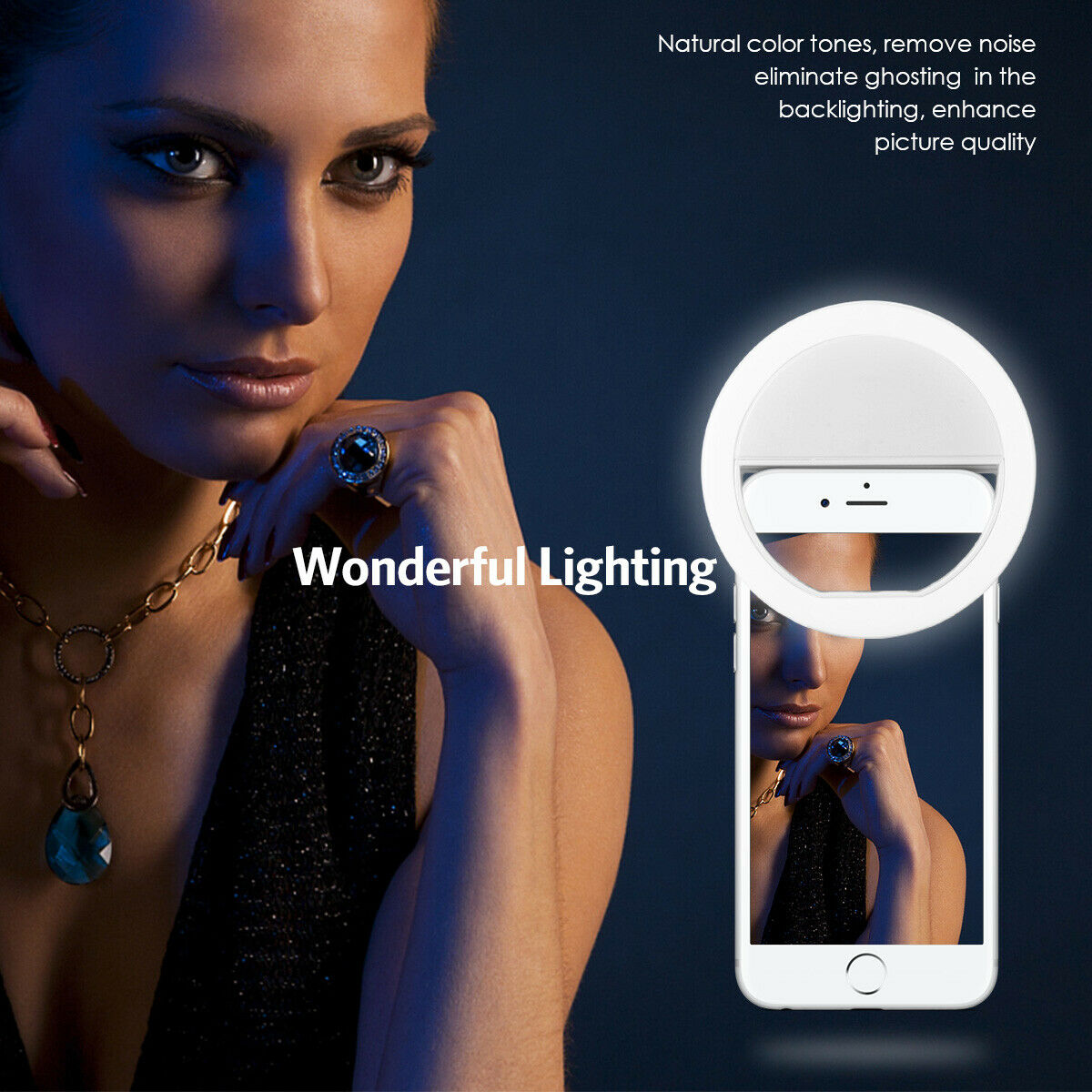 USB Charge Led Selfie Ring Lig - огляд і ціна Photography Lighting Tool