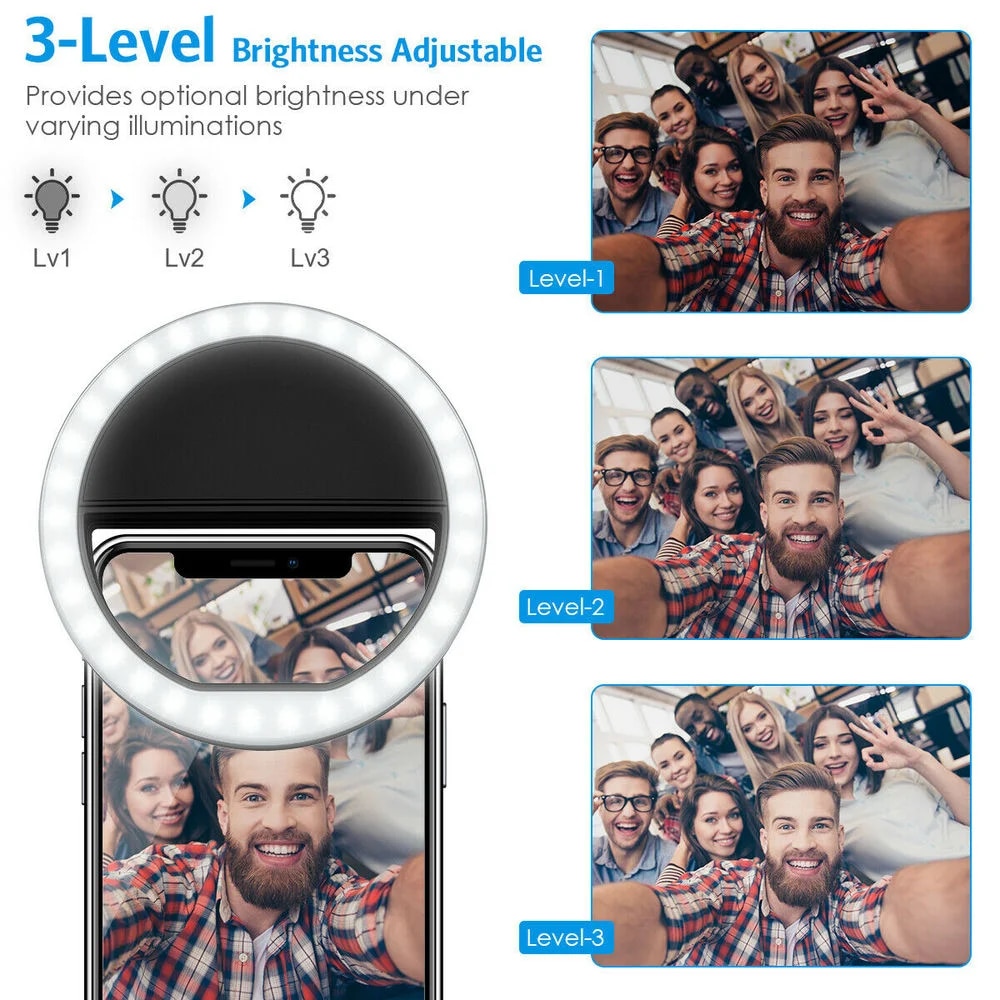 USB Charge Led Selfie Ring Lig - огляд і ціна Photography Lighting Tool