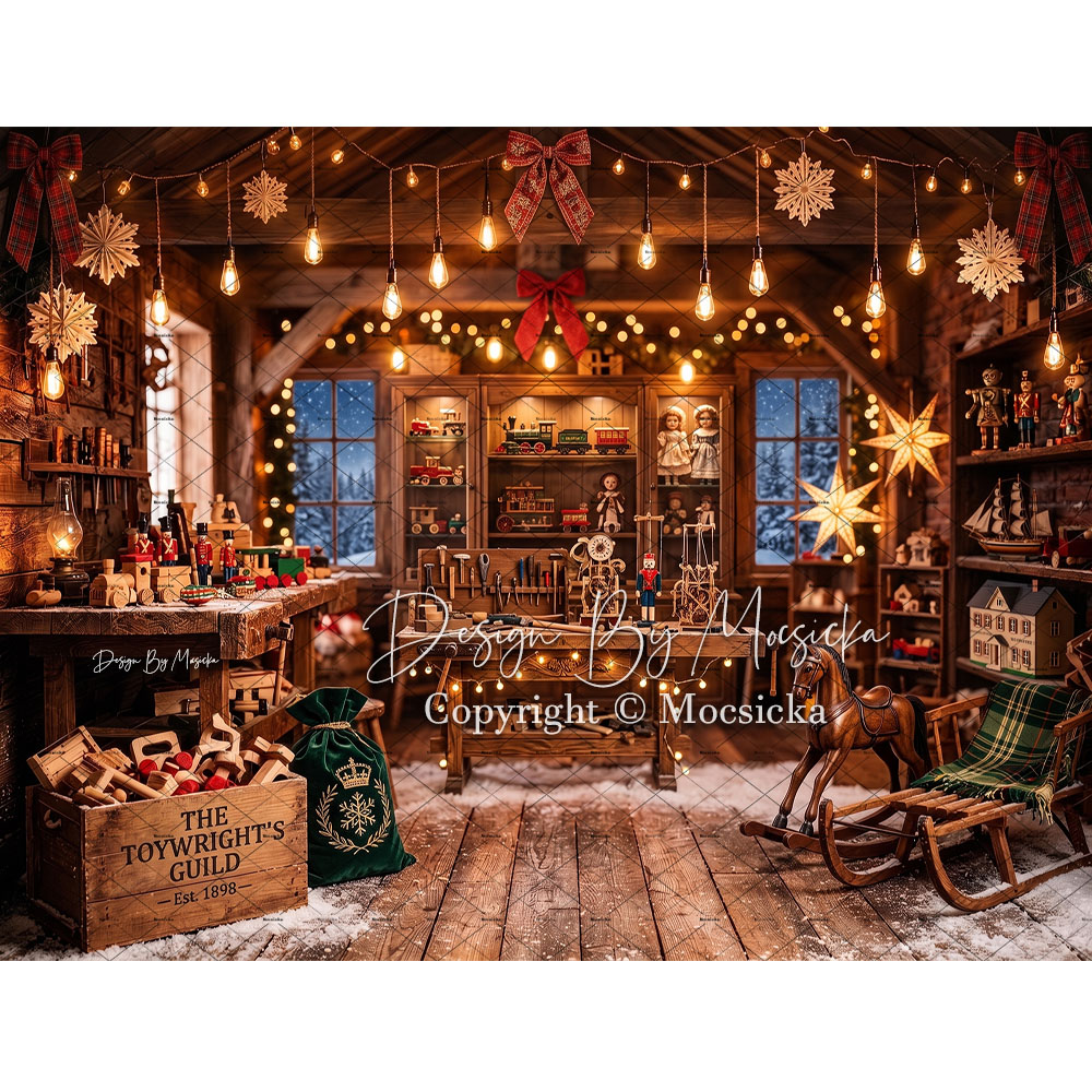 Mocsicka Santa Claus Toy Works - огляд і ціна Photography Lighting Workshops
