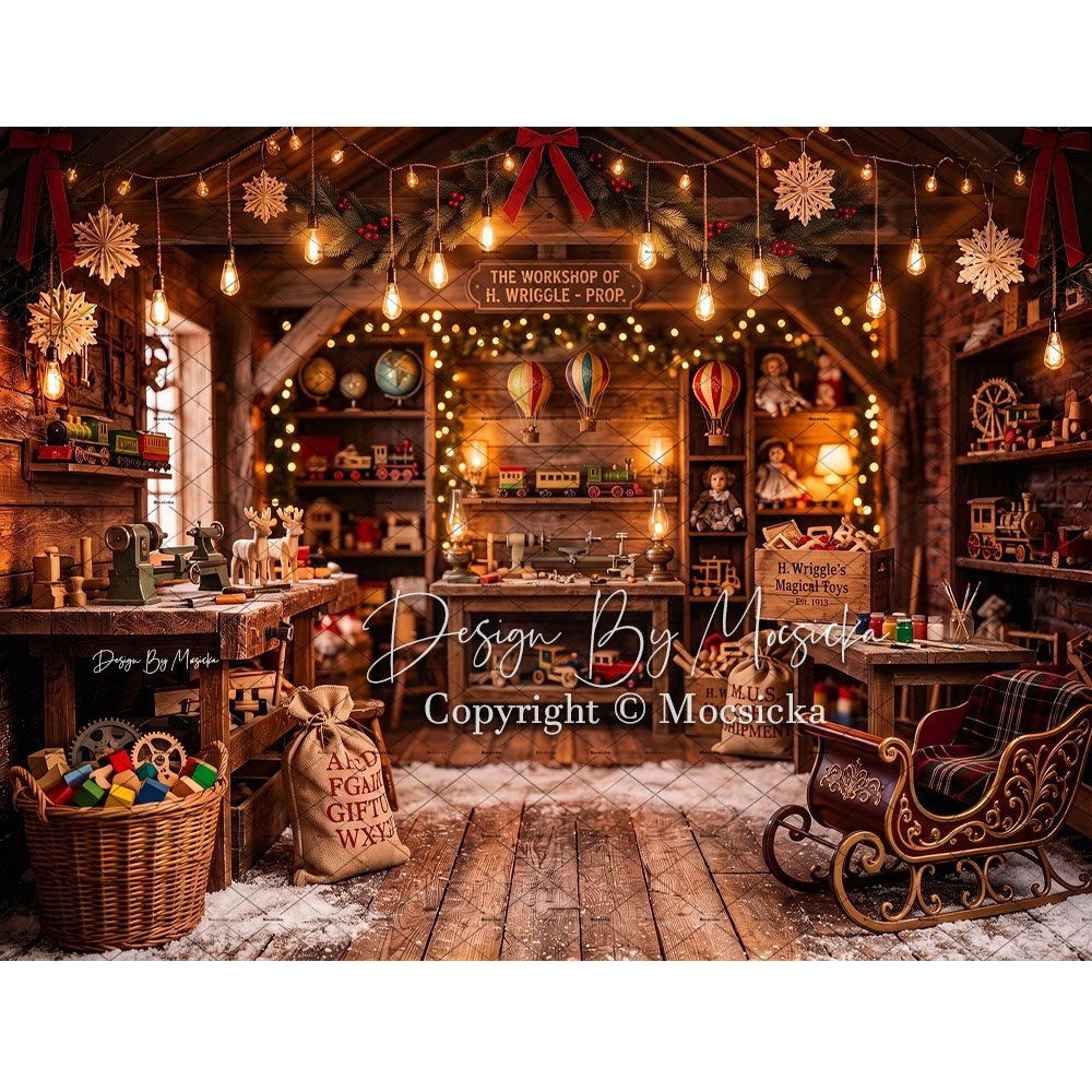 Mocsicka Santa Claus Toy Works - огляд і ціна Photography Lighting Workshops