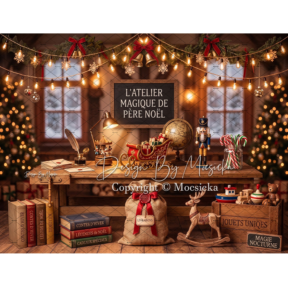 Mocsicka Santa Claus Toy Works - огляд і ціна Photography Lighting Workshops