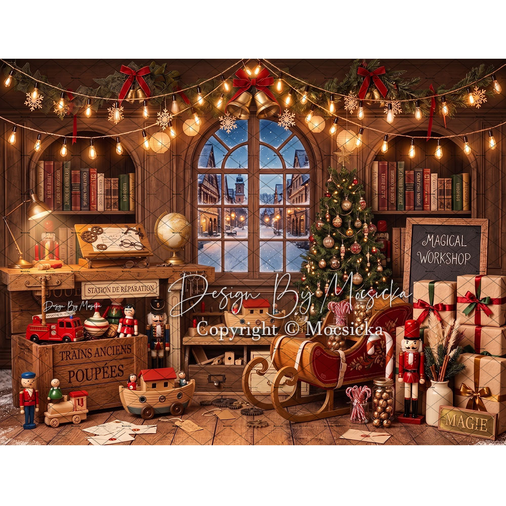 Mocsicka Santa Claus Toy Works - огляд і ціна Photography Lighting Workshops
