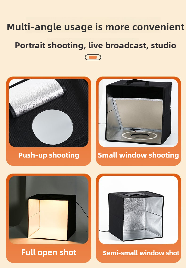 30cm 40cm Photo Studio Box Por - огляд і ціна Photography Lighting Options